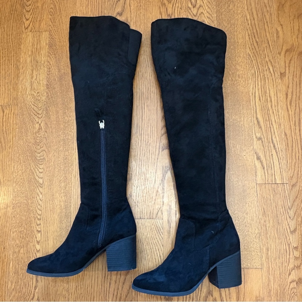 BP Black Over the Knee Boots